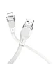 Дата кабель Hoco U72 "Forest Silicone" Lightning (1.2М) Белый