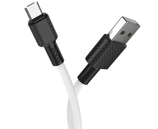Дата кабель Hoco X29 Superior Style Micro USB Cable 2A (1m) white