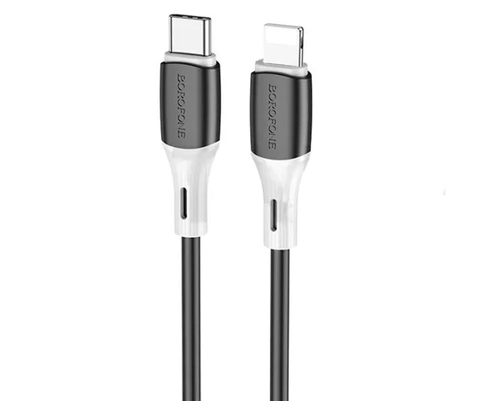 Дата кабель Borofone BX79 Type-C to Lightning (1m) Черный