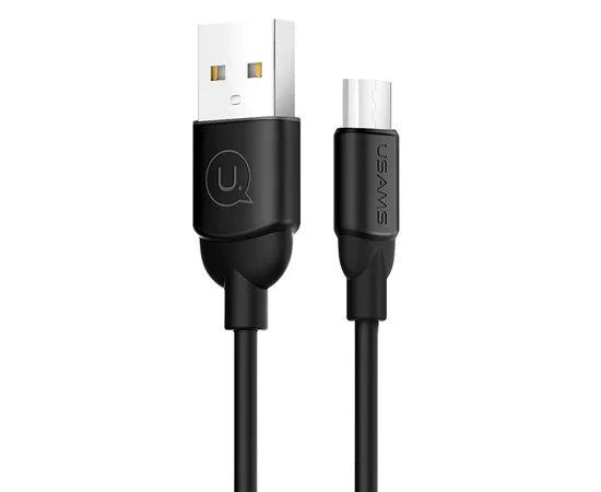 Дата кабель USAMS US-SJ247 Ice-cream series USB to MicroUSB (1m) Черный