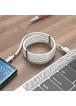 Дата кабель Hoco U91 "Magic magnetic" Type-C (1М) Белый