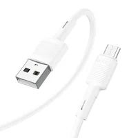 Дата кабель Hoco X83 Victory USB to MicroUSB (1m) White
