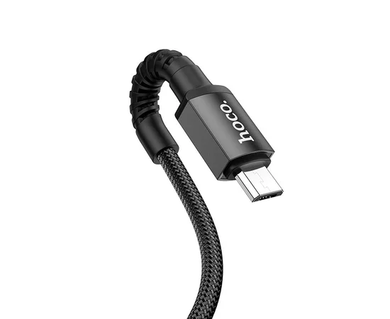 Дата кабель Hoco X71 "Especial" MicroUSB (1m) Black