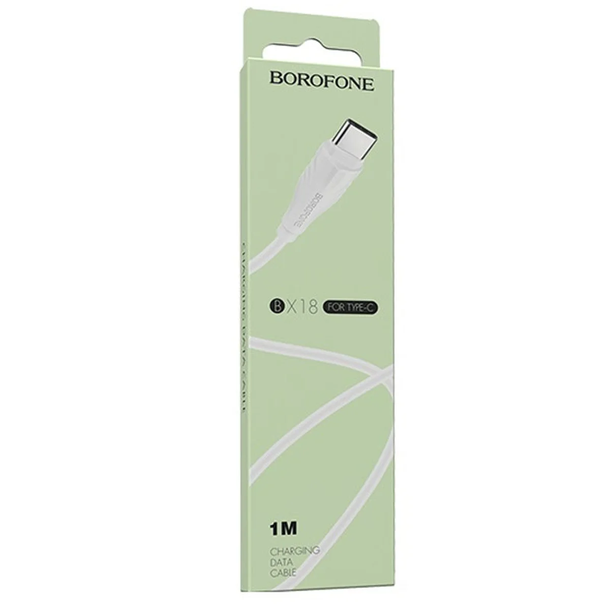 Дата кабель Borofone BX18 Optimal USB to Type-C (1m) Белый