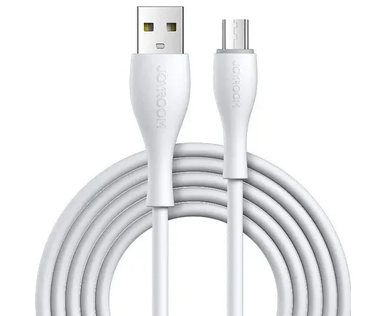 Дата кабель Joyroom S-1030M8 USB to MicroUSB 2.4A (1m) Белый