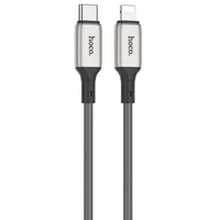 Дата кабель Hoco X66 "Howdy" PD Type-C to Lightning (1m) Серый