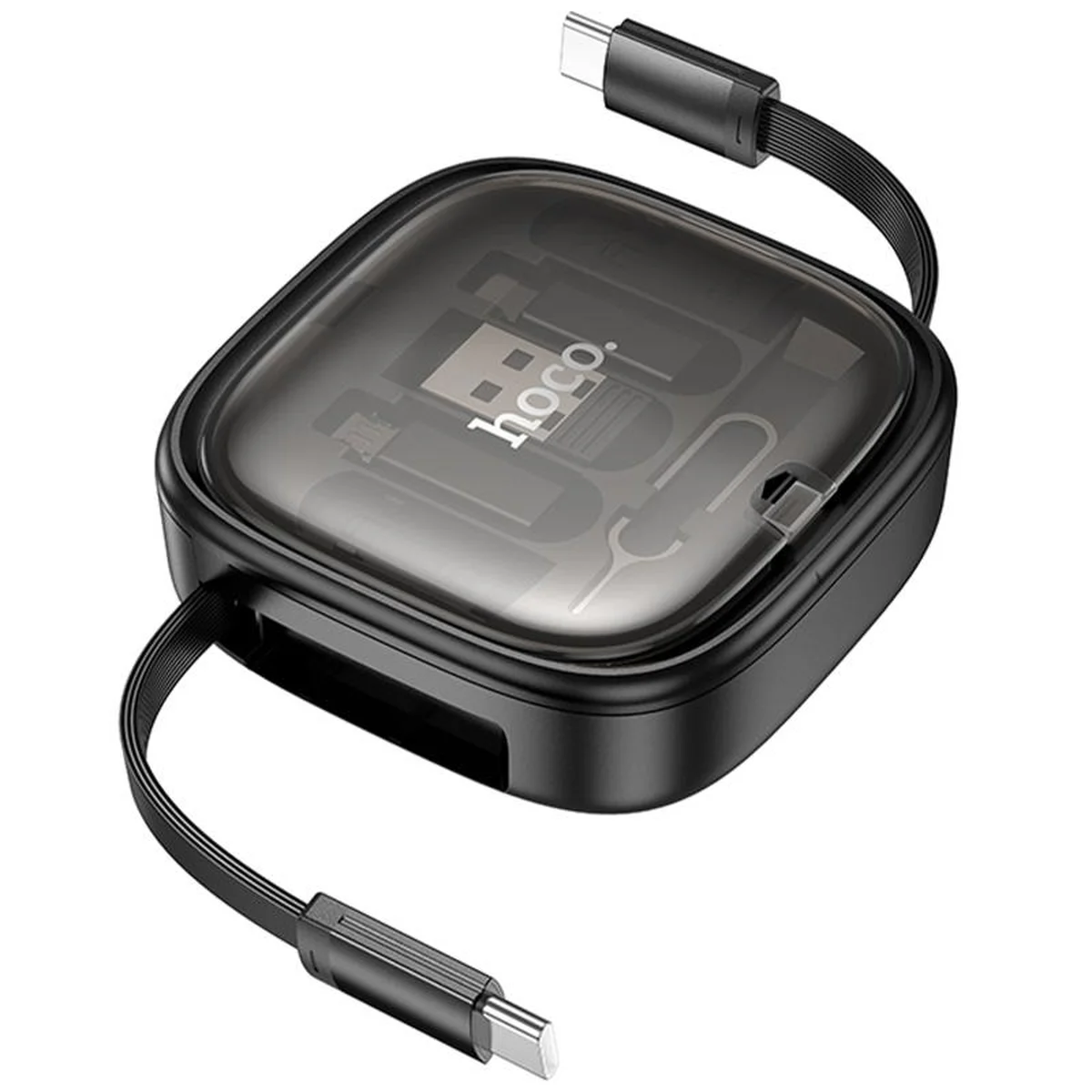 Дата кабель Hoco U140 with cable set 5in1 60W (0.95m) Black