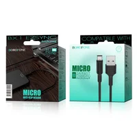 Дата кабель Borofone BX1 EzSync USB to MicroUSB (1m) Чорний