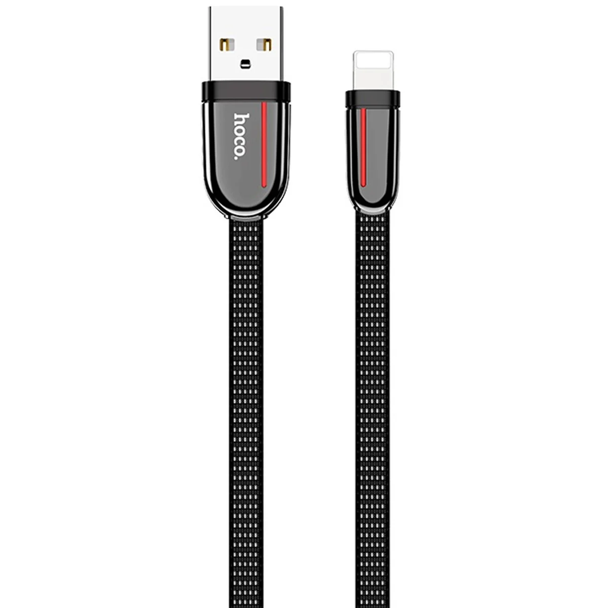 Дата кабель Hoco U74 "Grand" Lightning (1.2m) Черный