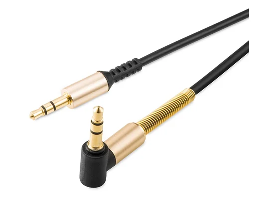 Аудио кабель Aux Hoco UPA02 With Mic (2m) Черный