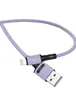 Дата кабель USAMS US-SJ434 U52 USB to Lightning (1m) Фиолетовый