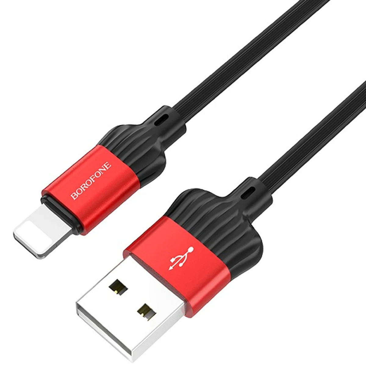 Дата кабель Borofone BX28 Dignity USB to Lightning (1m) Красный