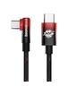 Дата кабель Baseus MVP 2 Elbow-shaped Type-C to Type-C 100W (1m) (CAVP000620) Black / Red