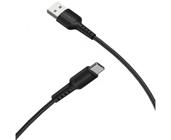 Дата кабель Borofone BX16 USB to Type-C (1m) Черный