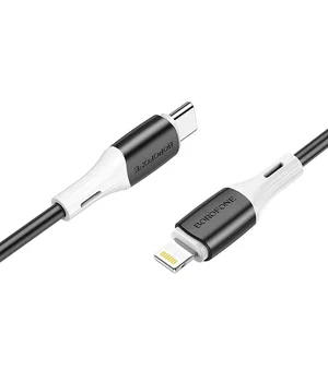 Дата кабель Borofone BX79 Type-C to Lightning (1m) Чорний