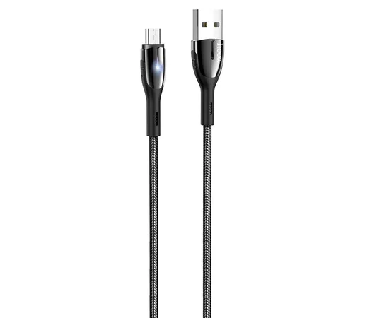 Дата кабель Hoco U89 "Safeness" MicroUSB (1.2 m) Черный