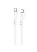 Дата кабель Hoco X97 Crystal color Type-C to Lightning 20W (1m) White