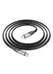 Дата кабель Hoco U119 Machine charging data Type-C to Type-C 60W (1.2m) Black