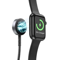 Дата кабель Hoco CW54 2in1 Type-C to iWatch/Lightning 2.5W (1.2m) Black