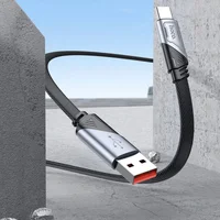 Дата кабель Hoco U119 Machine charging data USB to Type-C 5A (1.2m) Black