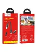 Дата кабель Hoco U87 "Cool" 2in1 Lightning-Type-C (0,2М) Черный