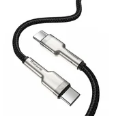 Дата кабель Baseus Cafule Series Metal Type-C to Type-C 100W (1m) Черный