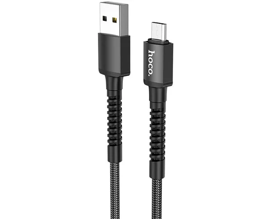Дата кабель Hoco X71 "Especial" MicroUSB (1m) Black