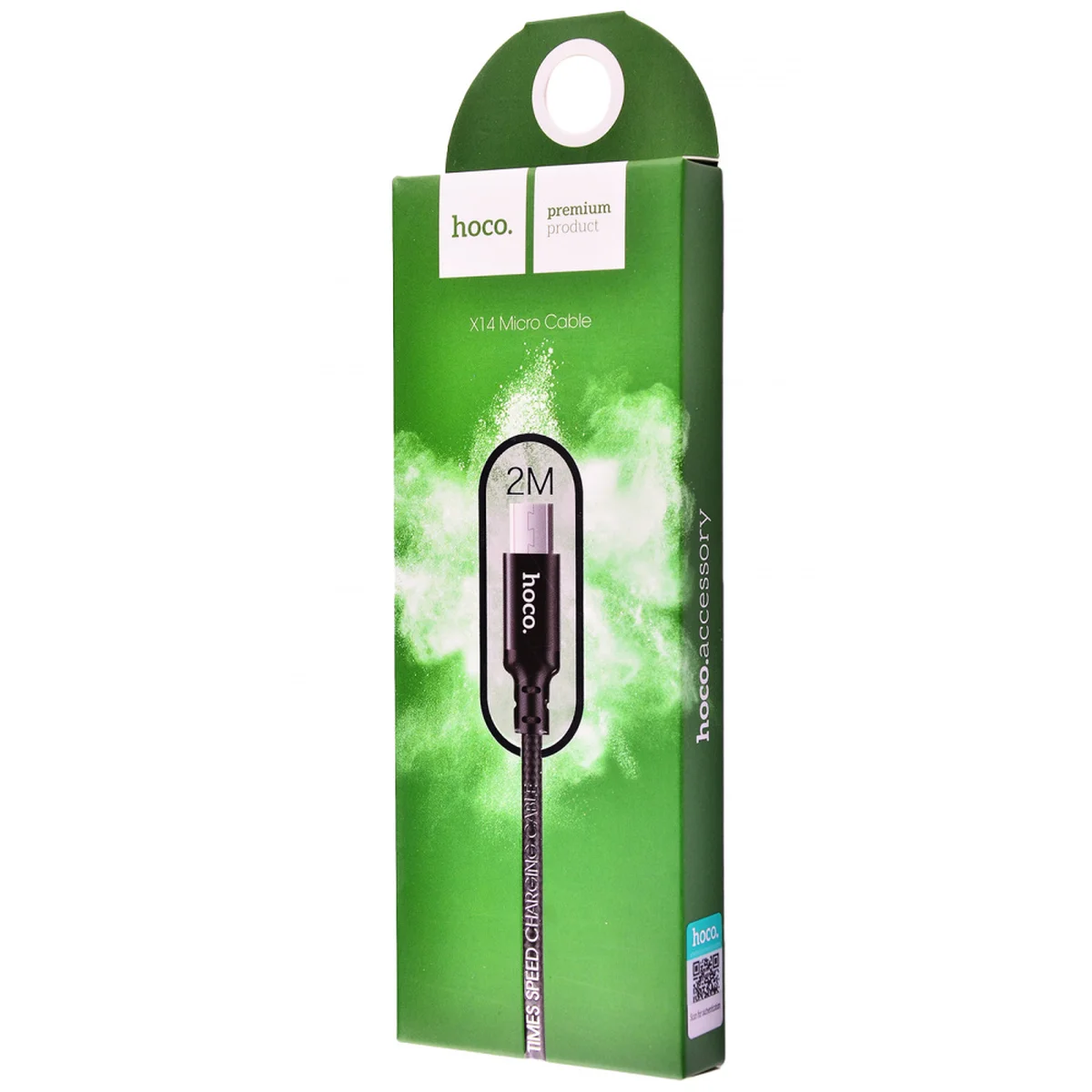 Дата кабель Hoco X14 Times Speed Micro USB Cable (2m) Чорний