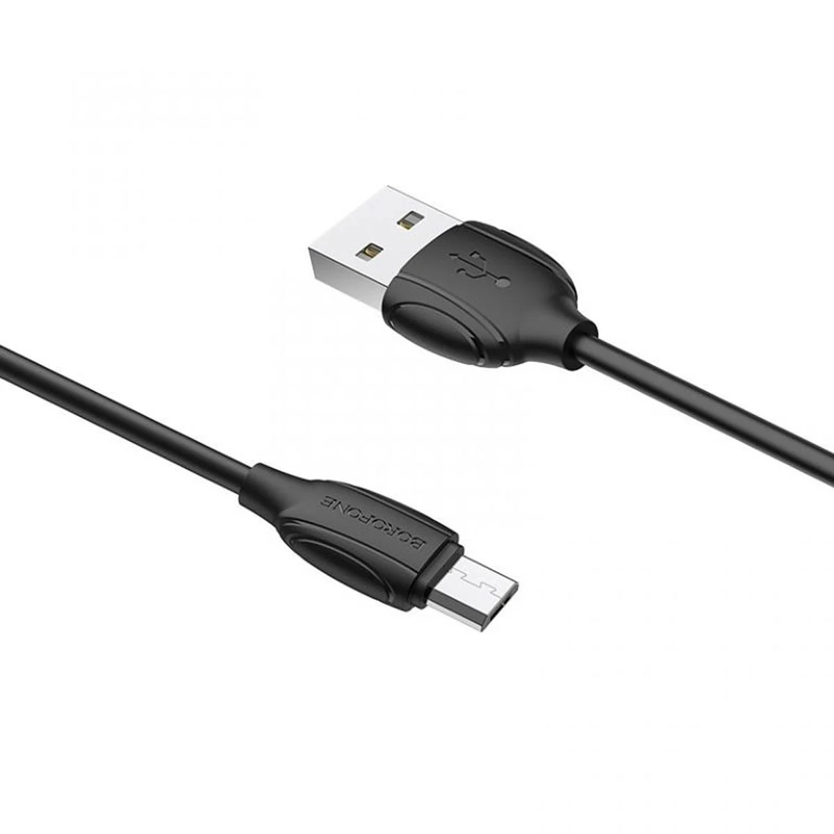 Дата кабель Borofone BX19 USB to MicroUSB (1m) Черный