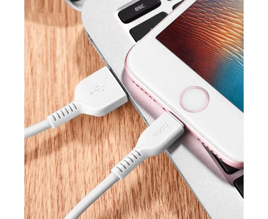 Дата кабель Hoco X20 Lightning (3m) Белый
