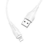 Дата кабель Borofone BX18 Optimal USB to Lightning (2m) Білий