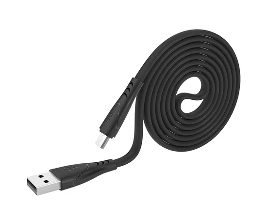 Дата кабель Hoco X42 "Soft Silicone" USB to MicroUSB (1m) Черный