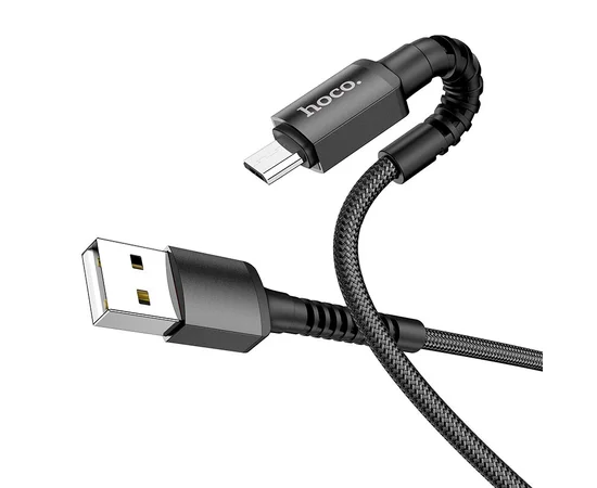 Дата кабель Hoco X71 "Especial" MicroUSB (1m) Black