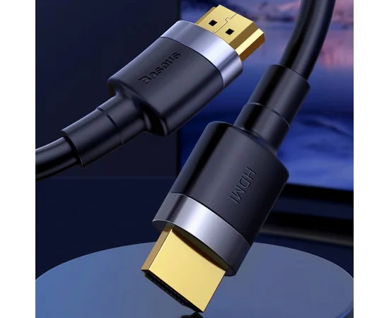 Дата кабель Baseus HDMI Cafule Series 4KHDMI Male To 4KHDMI Male (1m) Черный