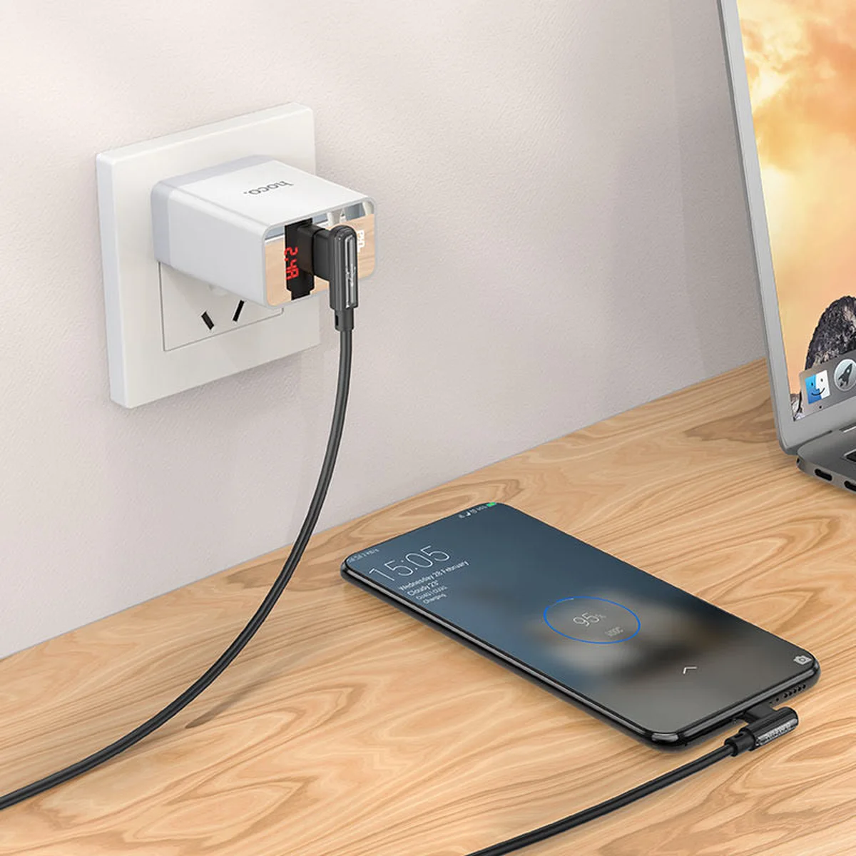 Дата кабель Borofone BX58 Lucky USB to MicroUSB (1m) Черный