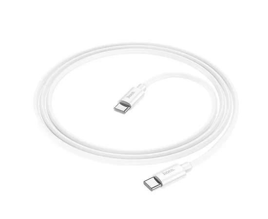 Дата кабель Hoco X87 Magic Type-C to Type-C PD 60W (1m) White