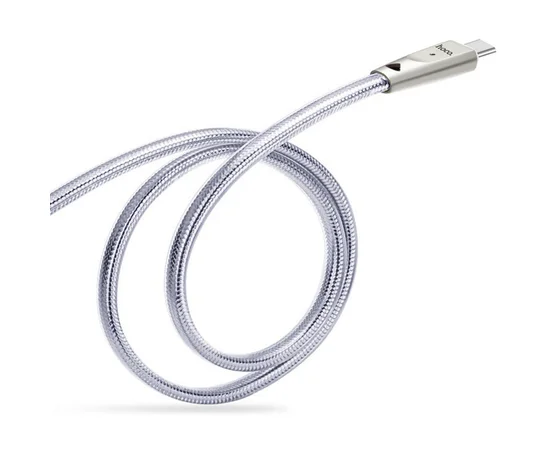 Дата кабель Hoco U9 Type-C Cable (1.2m) Серебряный