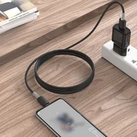 Дата кабель Hoco X48 "Soft" Type-C (1m) Черный