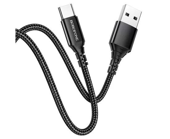 Дата кабель Borofone BX54 Ultra bright USB to Type-C (1m) Черный
