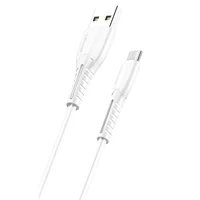 Дата кабель Usams US-SJ365 U35 USB to MicroUSB (1m) White