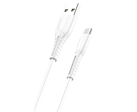 Дата кабель Usams US-SJ365 U35 USB to MicroUSB (1m) White