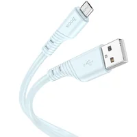 Дата кабель Hoco X97 Crystal color USB to MicroUSB (1m) Light blue