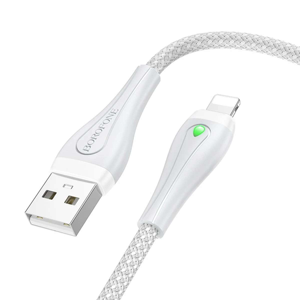 Дата кабель Borofone BX100 Advantage USB to Lightning Gray