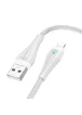Дата кабель Borofone BX100 Advantage USB to Lightning Gray