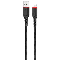 Дата кабель Hoco X59 Victory USB to Lightning (1m) Черный