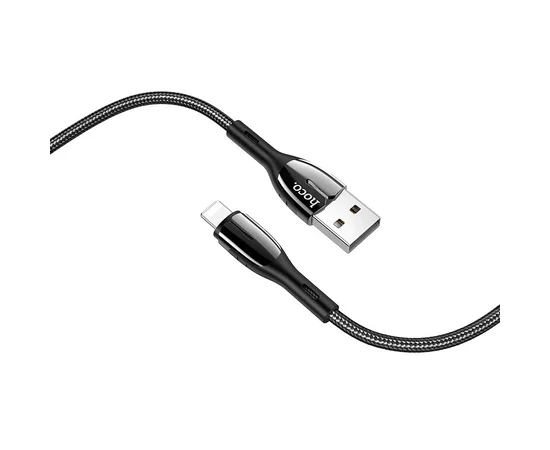 Дата кабель Hoco U89 "Safeness" Lightning (1.2 m) Черный