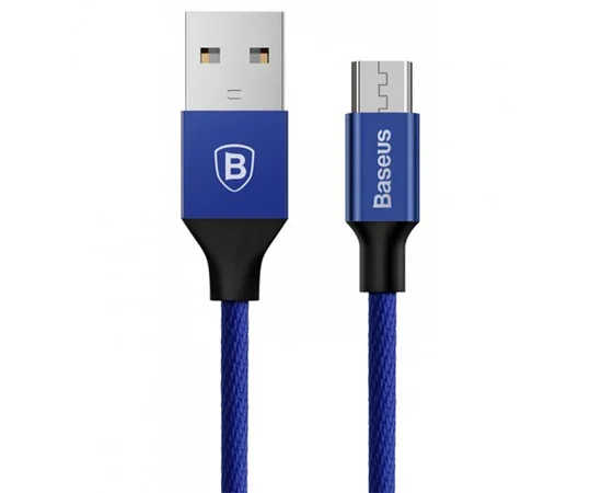 Дата кабель Baseus Yiven Micro USB Cable 2.0A (1.5m) (CAMYW-B) Синий