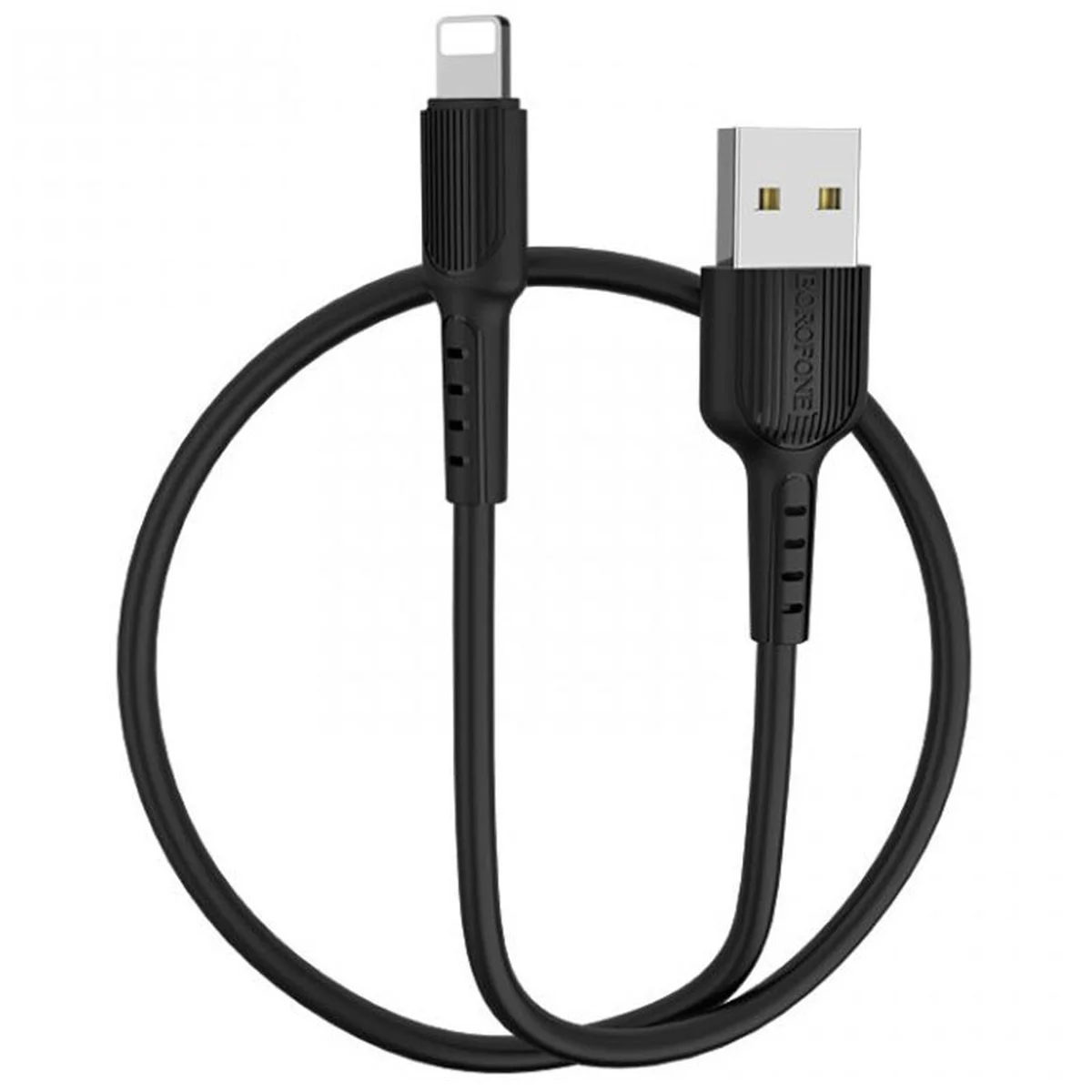Дата кабель Borofone BX16 USB to Lightning (1m) Чорний