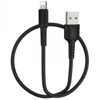 Дата кабель Borofone BX16 USB to Lightning (1m) Чорний