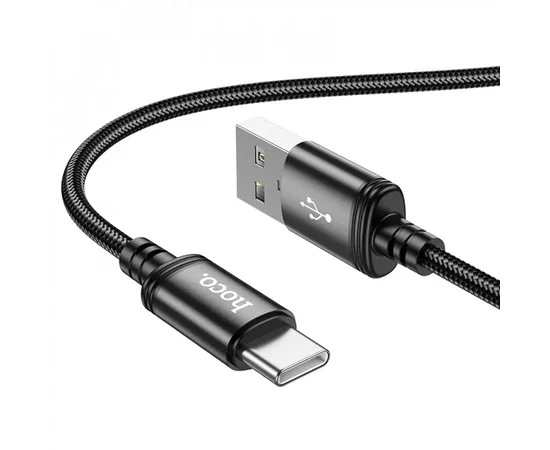 Дата кабель Hoco X89 Wind USB to Type-C (1m) Black